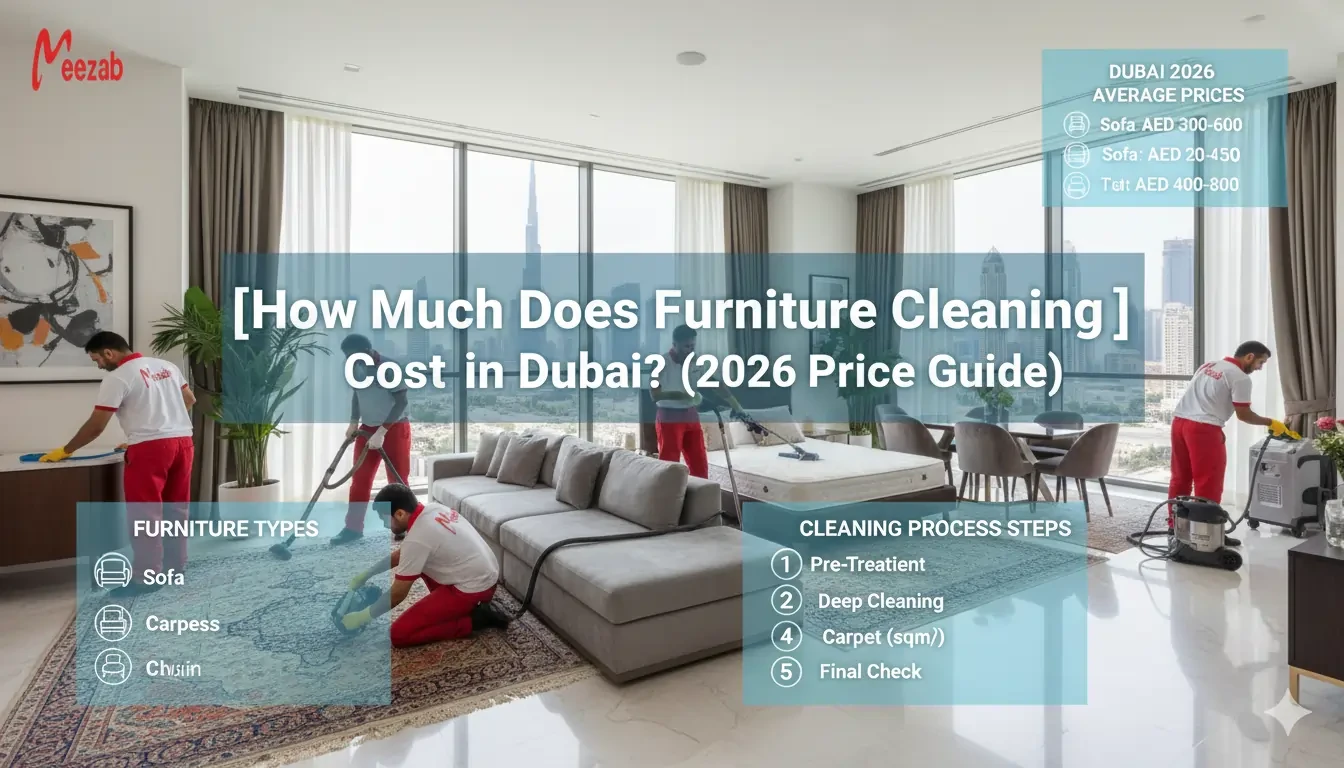 How Much Does Furniture Cleaning Cost in Dubai? (2026 Price Guide)