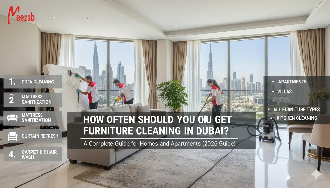 How Often Should You Get Furniture Cleaning in Dubai? A Complete Guide for Homes and Apartments